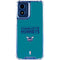NBA Charlotte Hornets Standard - Blue Moto G 5G (2024) Clear Case